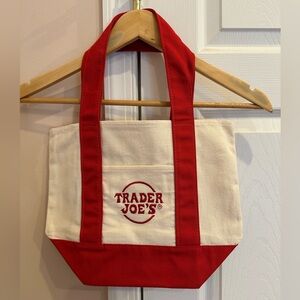 Trader Joe's Mini Canvas Tote Bag